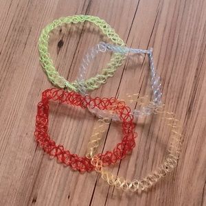 Rainbow Chokers